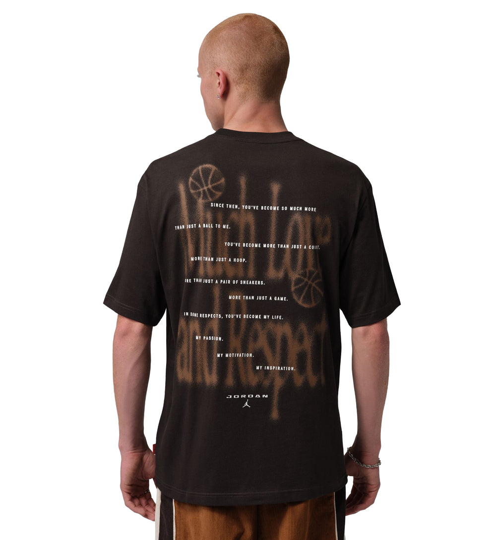 Jordan Brooklyn Men’s T-Shirt Shadow Brown IX1569-231 | Pro Feet