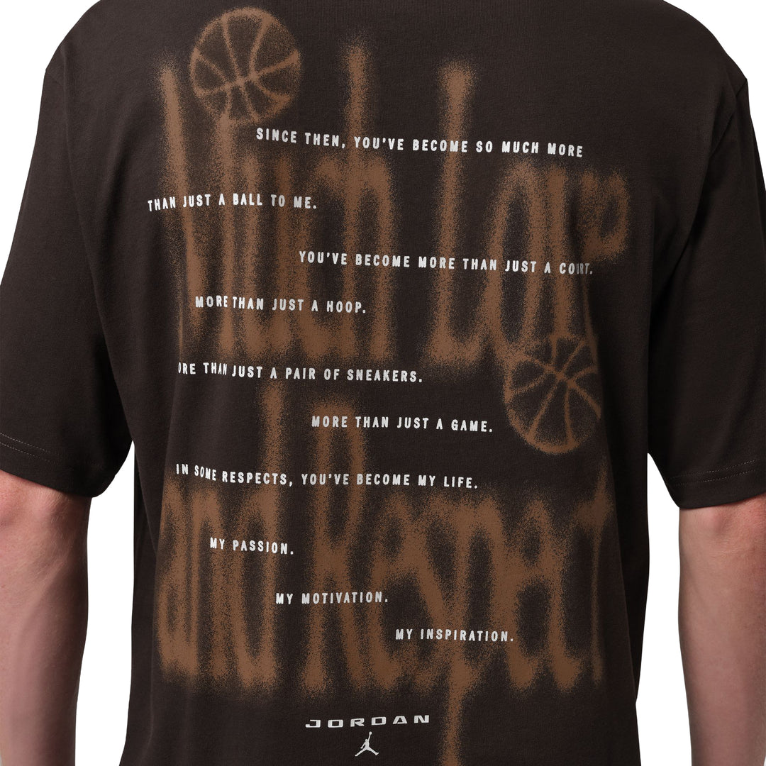 Jordan Brooklyn Men’s T-Shirt Shadow Brown IX1569-231 | Pro Feet