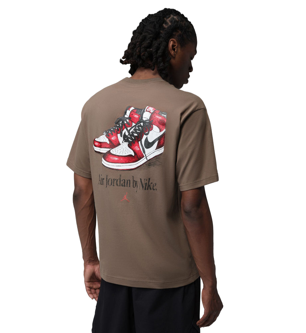 Jordan Brooklyn Men’s T-Shirt Palomino IX1576-274 | Pro Feet