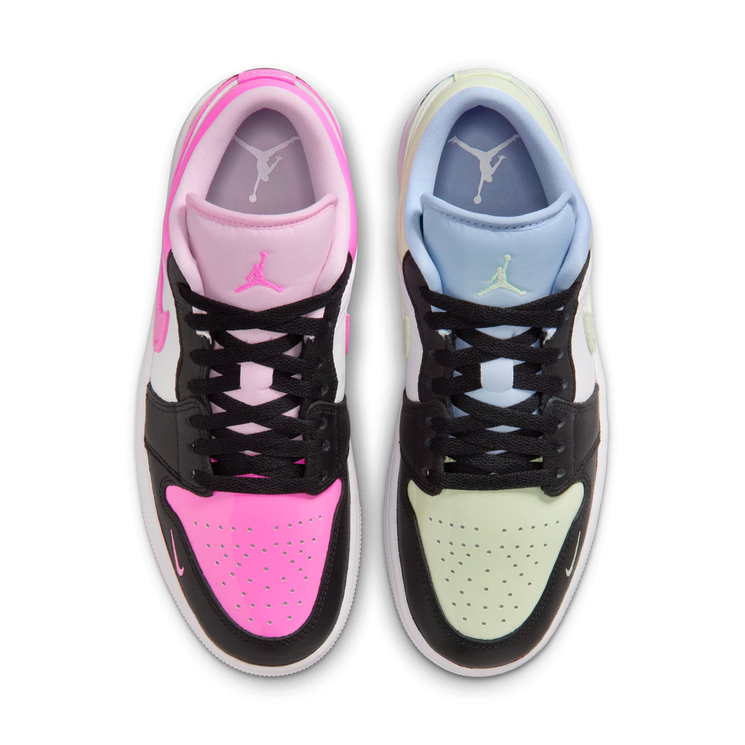 Air Jordan 1 Low SE Women’s Black Pink Spell IX3521-010 | Pro Feet
