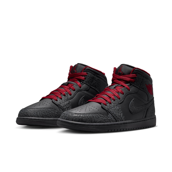Air Jordan 1 Mid SE Black Tough Red IX3527-010 | Pro Feet
