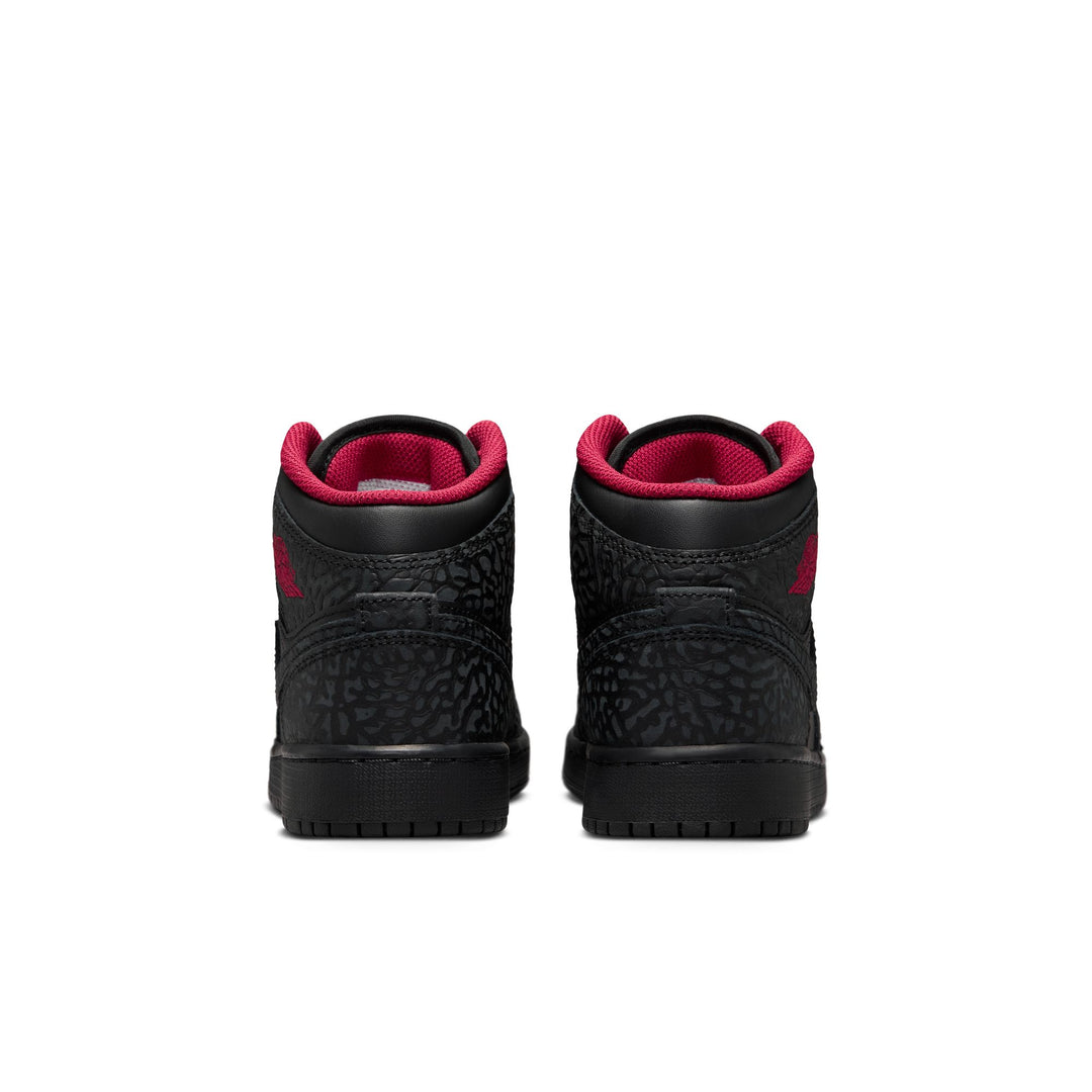 Air Jordan 1 Mid SE GS Black Tough Red IX3528-010 | Pro Feet