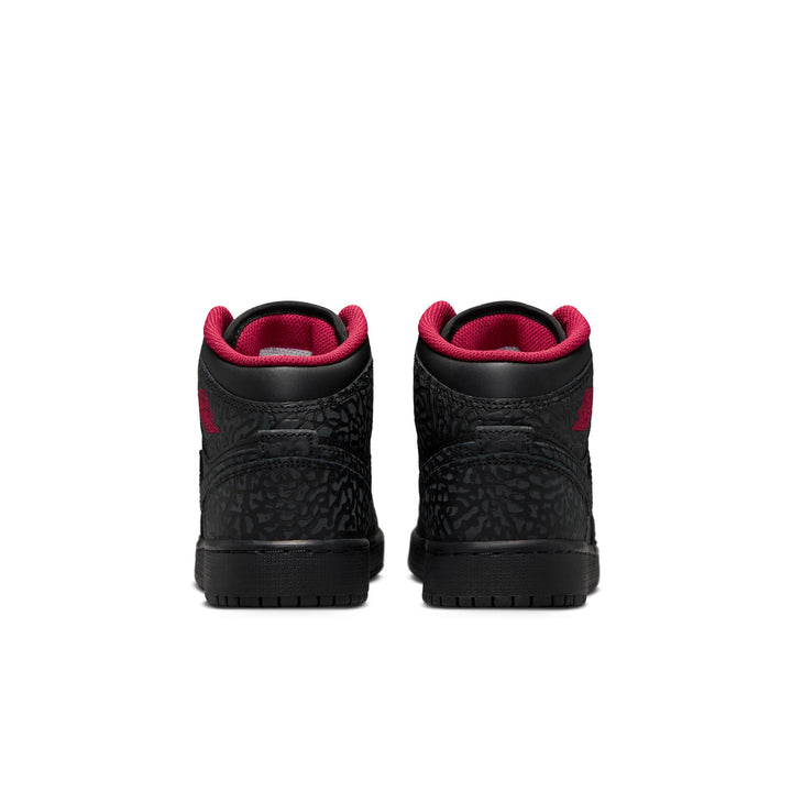 Air Jordan 1 Mid SE GS Black Tough Red IX3528-010 | Pro Feet
