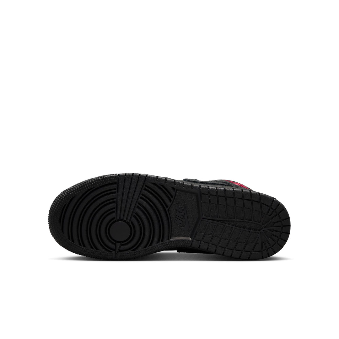 Air Jordan 1 Mid SE GS Black Tough Red IX3528-010 | Pro Feet