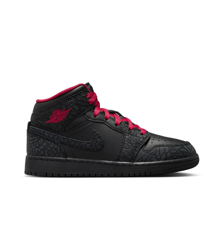 Air Jordan 1 Mid SE GS Black Tough Red IX3528-010 | Pro Feet