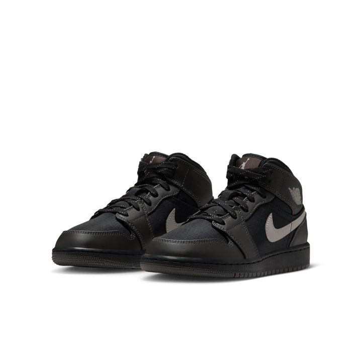 Air Jordan 1 Mid Utility GS Black Spruce Fog IX6987-001 | Pro Feet