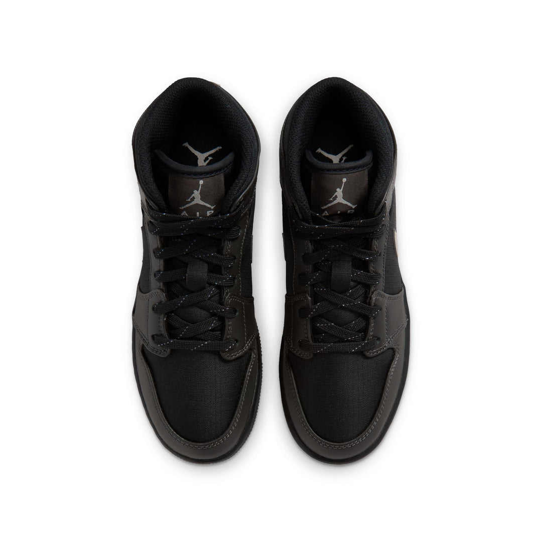 Air Jordan 1 Mid Utility GS Black Spruce Fog IX6987-001 | Pro Feet