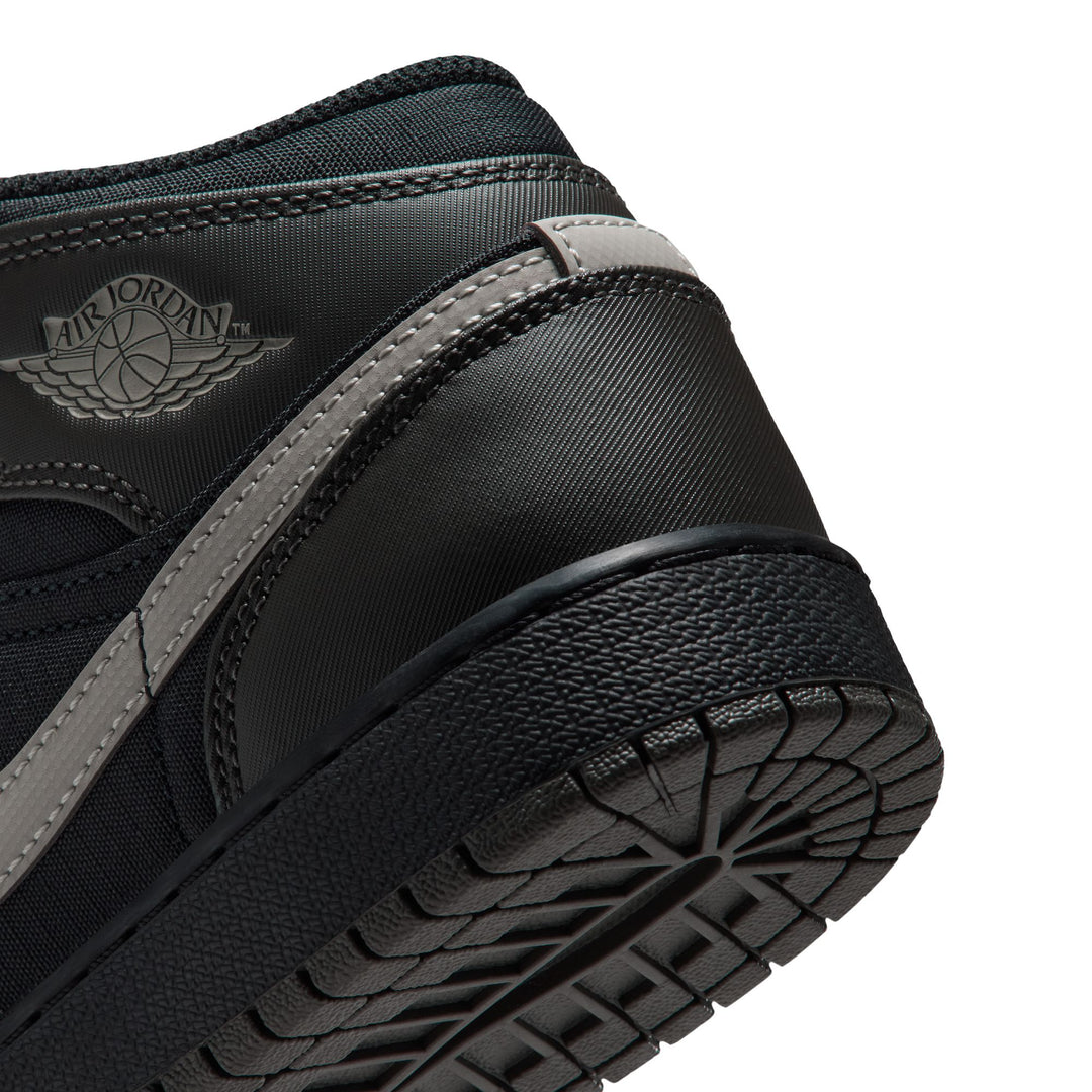 Air Jordan 1 Mid Utility GS Black Spruce Fog IX6987-001 | Pro Feet