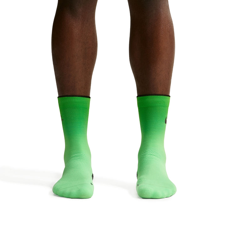Nike Run Midweight Crew Socks Illusion Green IZ2744-300 | Pro Feet