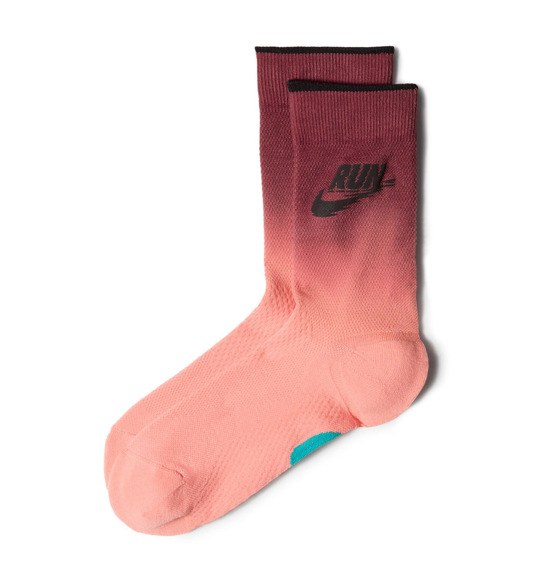 Nike Run Midweight Crew Socks Crimson Bliss IZ2744-600 | Pro Feet
