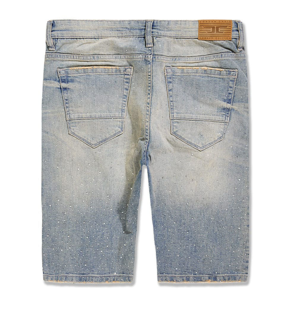 OG - Radiant Denim Shorts Cream Wash J108S | Pro Feet