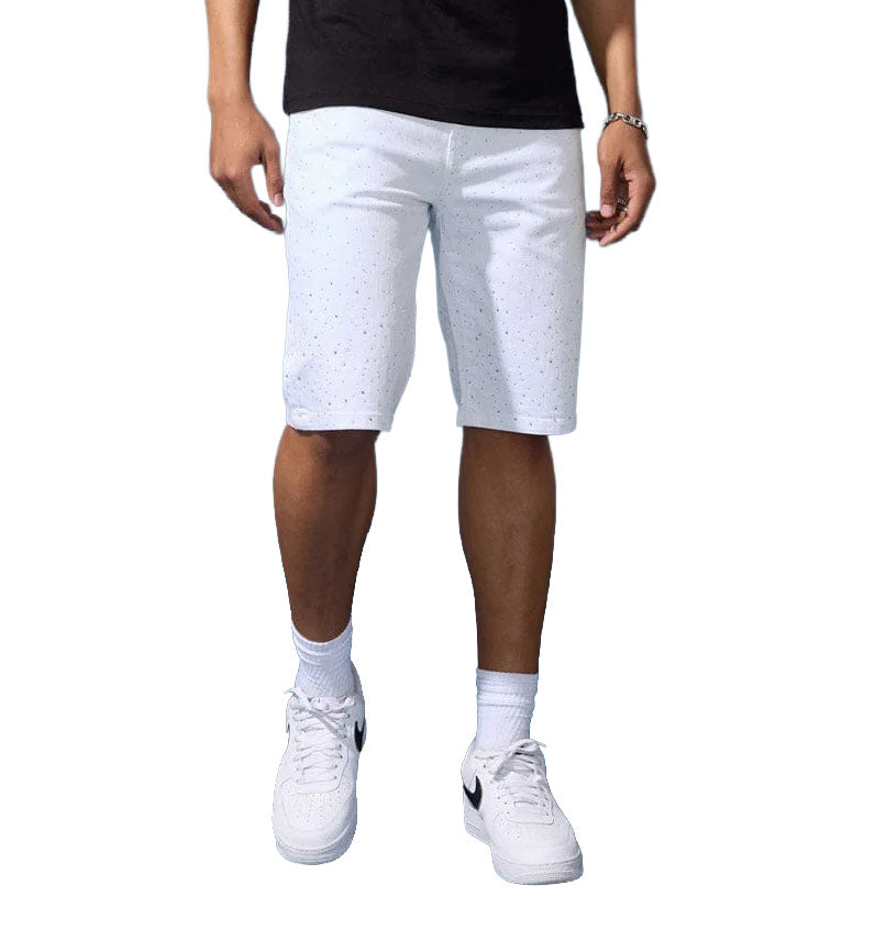 Jordan Craig OG Radiant Denim Shorts – White | Pro Feet | J108SA