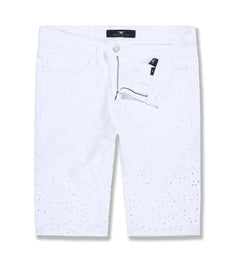 Jordan Craig OG Radiant Denim Shorts – White | Pro Feet | J108SA