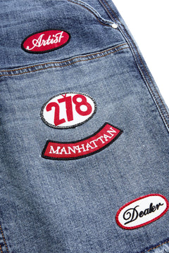 Jordan Craig OG Re-Up Denim Shorts Aged Wash J2058S-54 | Pro Feet