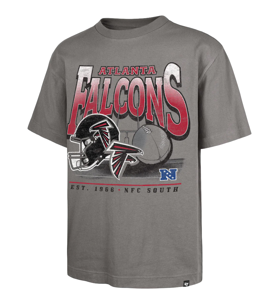 Atlanta Falcons Regional ’47 Foundation Tee Wolf Grey F02TMWGCJ737325WY | Pro Feet