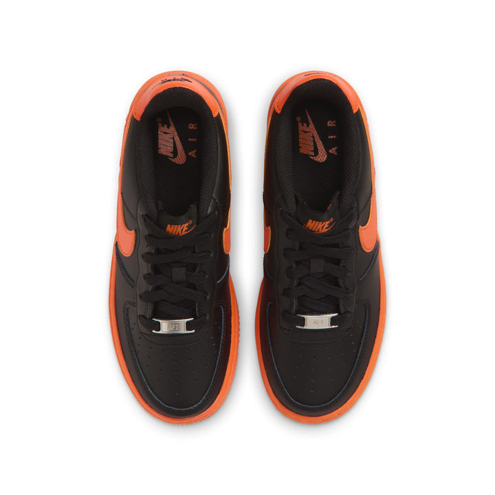 Nike Air Force 1 GS Black Safety Orange JA1031-010 | Pro Feet