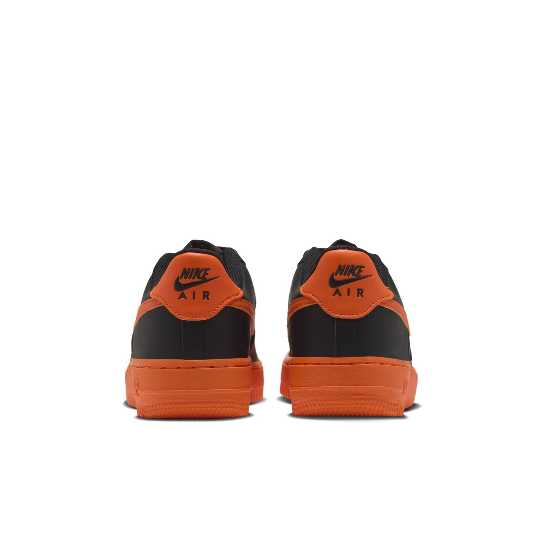 Nike Air Force 1 GS Black Safety Orange JA1031-010 | Pro Feet