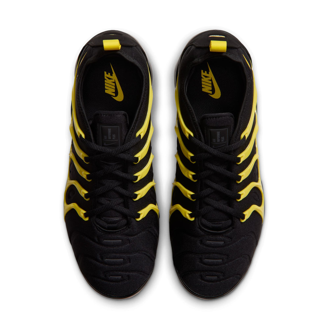 Nike Air VaporMax Plus Black Chrome Yellow JA3759-010 | Pro Feet