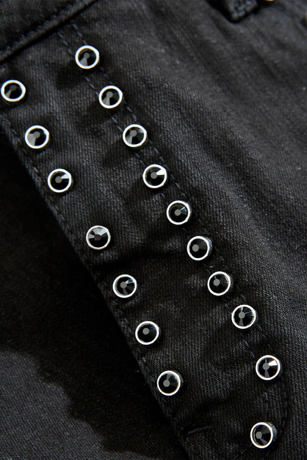 See You In Paradise Heavy Metal Denim Shorts Black JBP109S-10 | Pro Feet