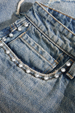 See You In Paradise Heavy Metal Denim Shorts Death Valley JBP109S-DV | Pro Feet
