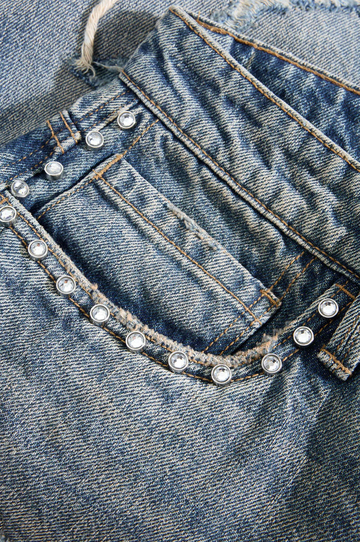 See You In Paradise Heavy Metal Denim Shorts Death Valley JBP109S-DV | Pro Feet