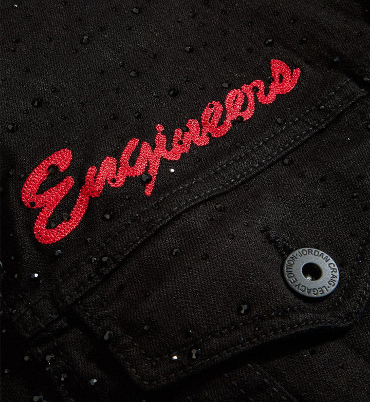 Jordan Craig Local Dealer Trucker Jacket — Jet Black