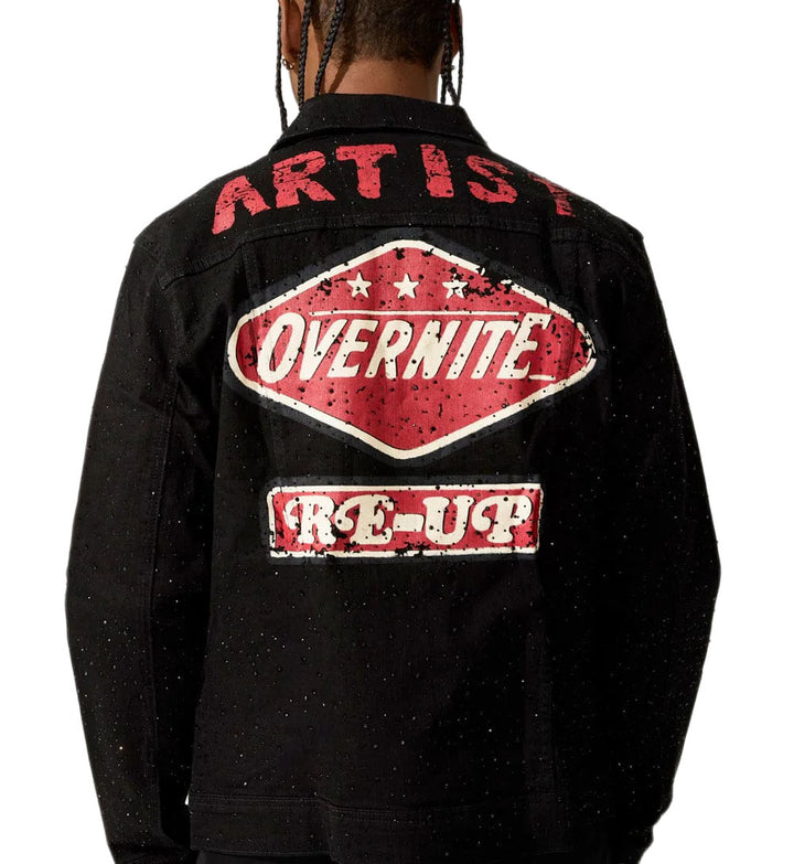 Jordan Craig Local Dealer Trucker Jacket — Jet Black