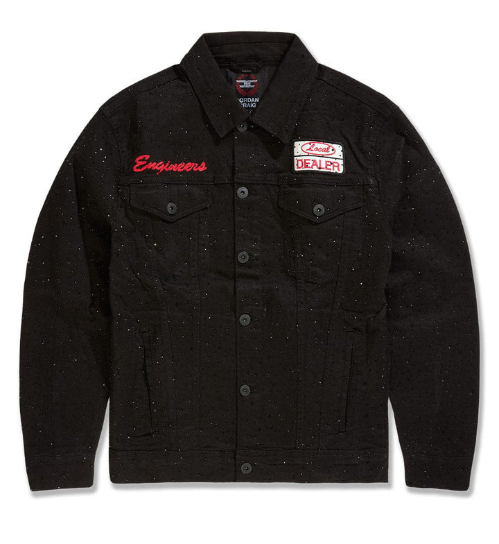 Jordan Craig Local Dealer Trucker Jacket — Jet Black