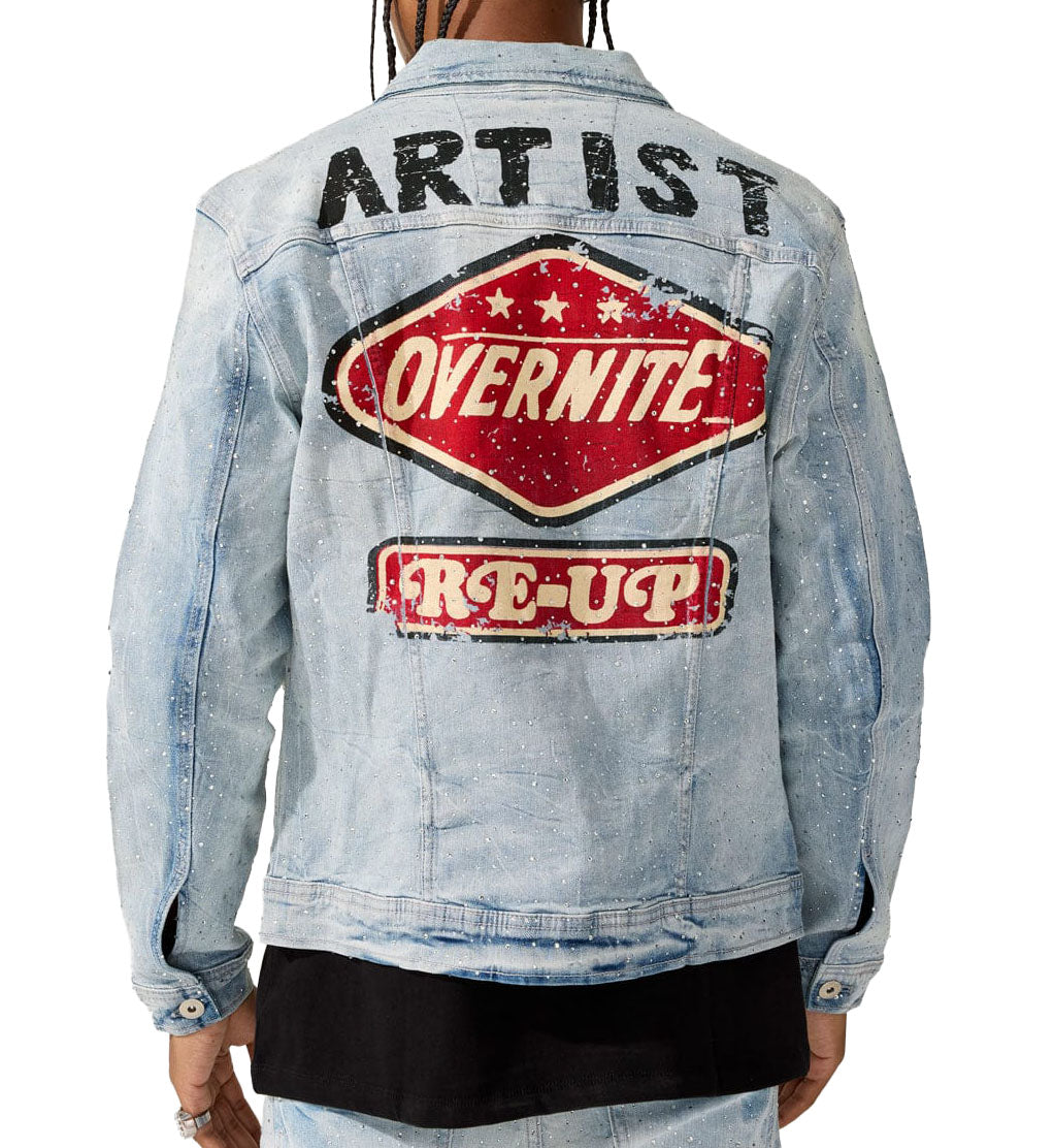 Jordan Craig Local Dealer Trucker Jacket “Iced White” (JJ2339IW)