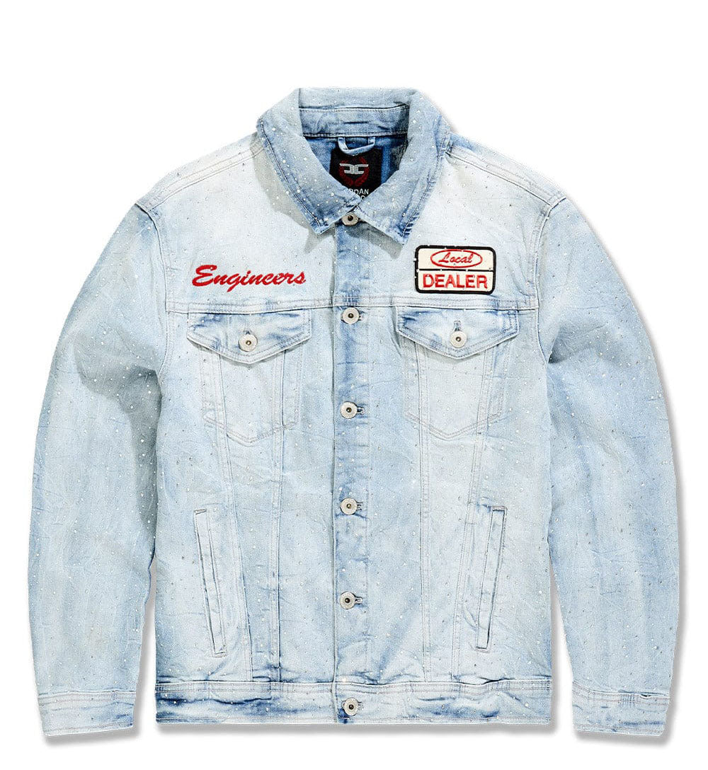 Jordan Craig Local Dealer Trucker Jacket “Iced White” (JJ2339IW)