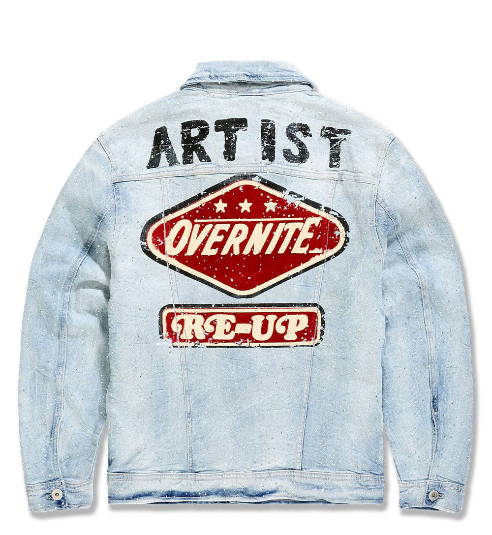 Jordan Craig Local Dealer Trucker Jacket “Iced White” (JJ2339IW)