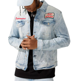 Jordan Craig Local Dealer Trucker Jacket “Iced White” (JJ2339IW)