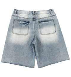 The Syndicate Madrid Jorts Ice Blue Wash JORTS_10 | Pro Feet
