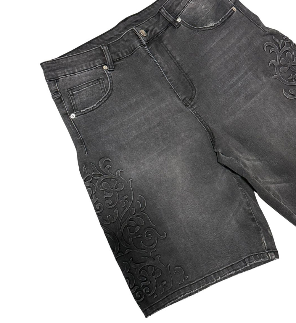 The Syndicate Legacy Jorts Black Wash JORTS_18 | Pro Feet