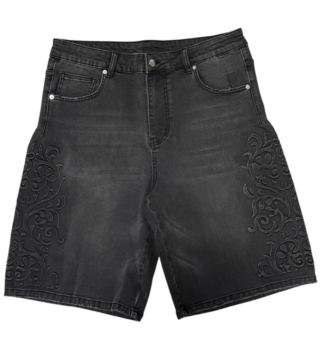 The Syndicate Legacy Jorts Black Wash JORTS_18 | Pro Feet
