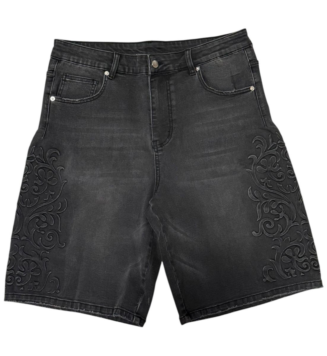 The Syndicate Legacy Jorts Black Wash JORTS_18 | Pro Feet