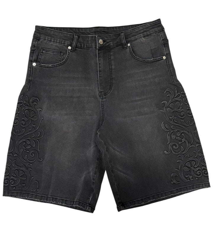 The Syndicate Legacy Jorts Black Wash JORTS_18 | Pro Feet