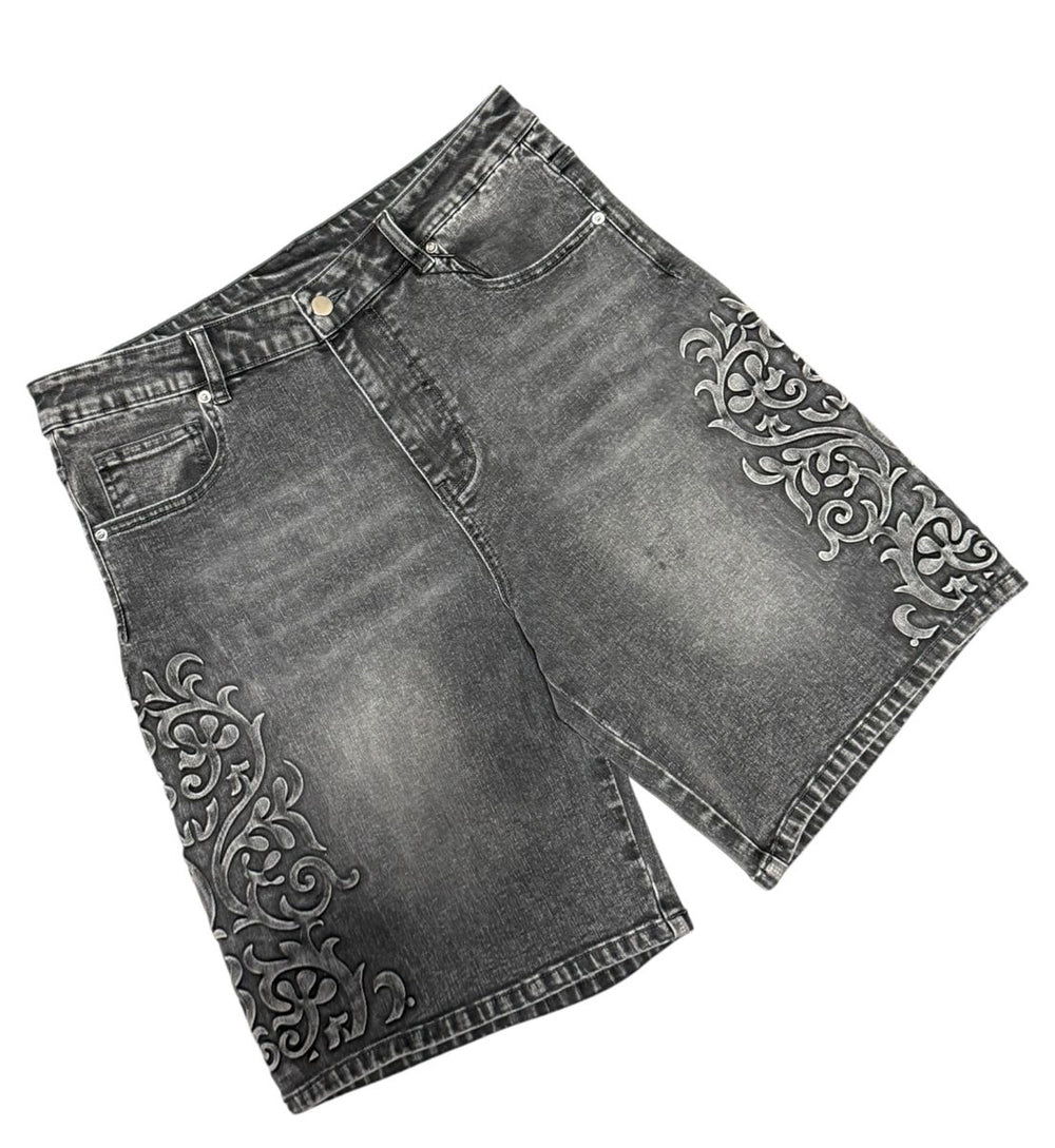 The Syndicate Legacy Jorts Dark Grey Wash JORTS_18 | Pro Feet