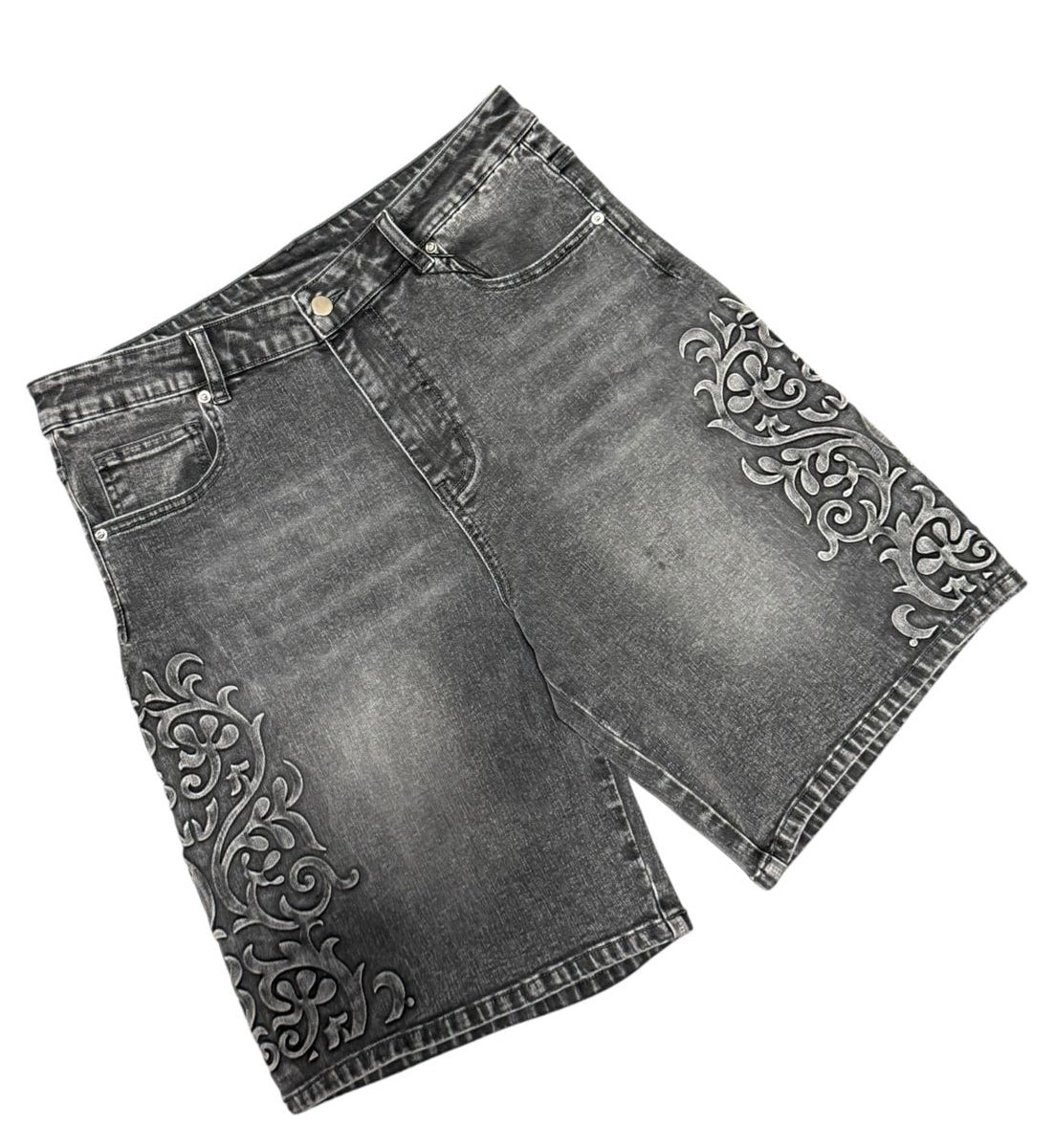 The Syndicate Legacy Jorts Dark Grey Wash JORTS_18 | Pro Feet