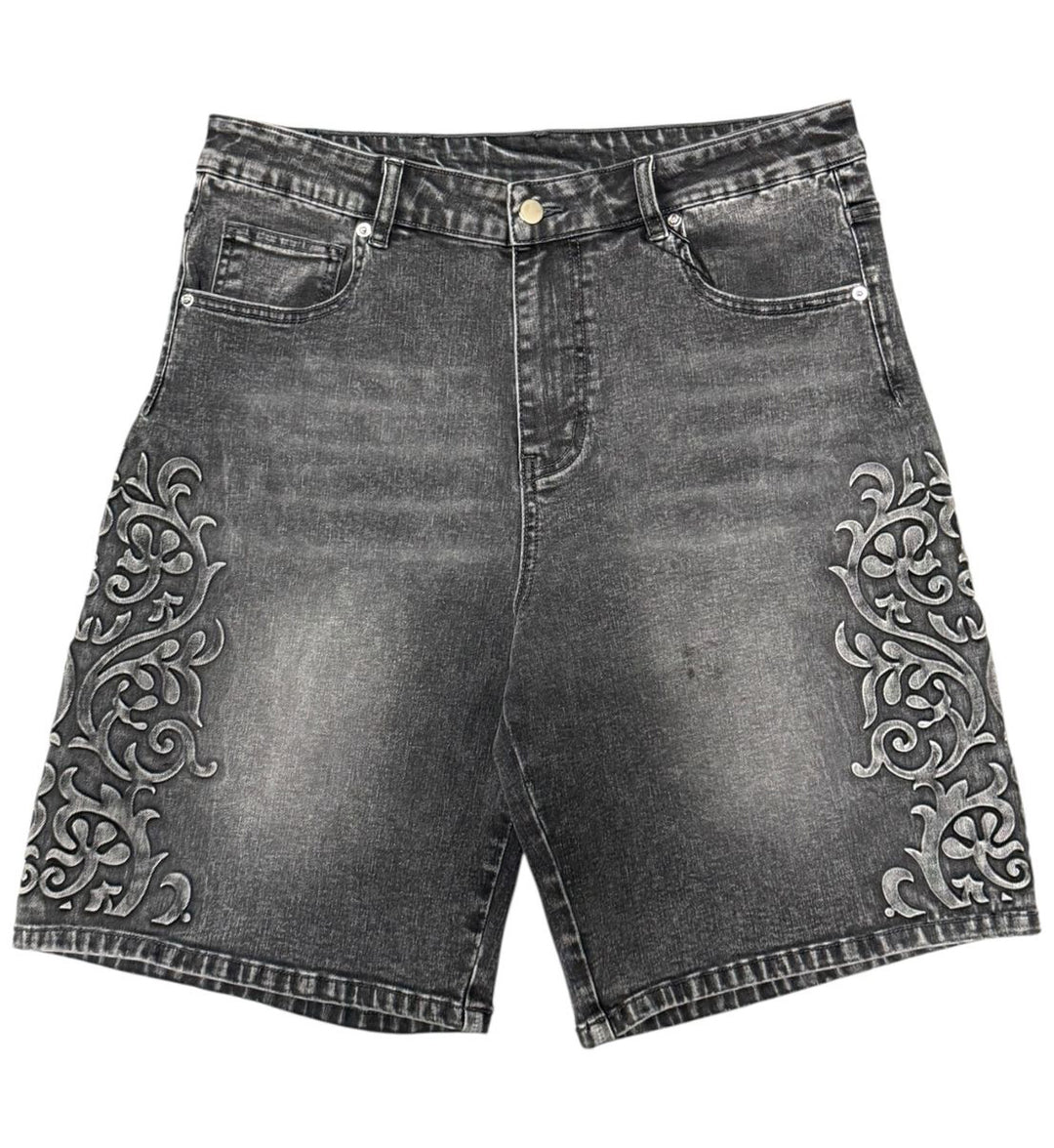 The Syndicate Legacy Jorts Dark Grey Wash JORTS_18 | Pro Feet