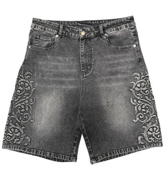 The Syndicate Legacy Jorts Dark Grey Wash JORTS_18 | Pro Feet