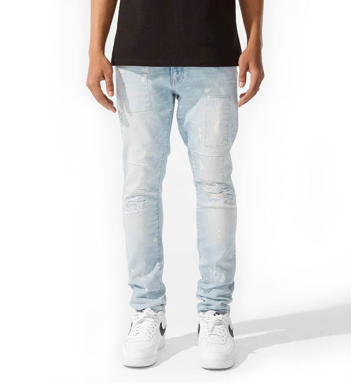 Skinny Fit - Blockwork Denim - Ross Collection Arctic Wash (JR2290-AR)