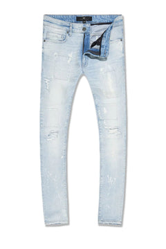 Skinny Fit - Blockwork Denim - Ross Collection Arctic Wash (JR2290-AR)