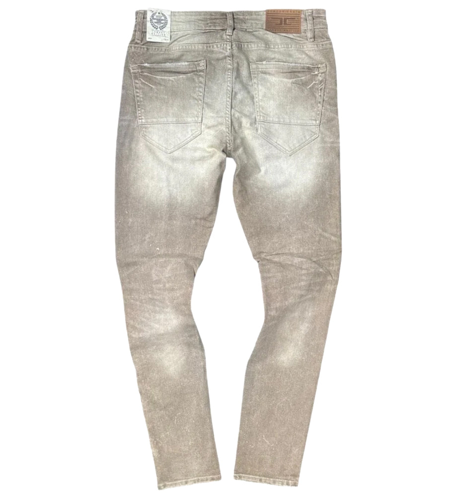 Colored Y&amp;D Denim Jeans — Cappuccino backside