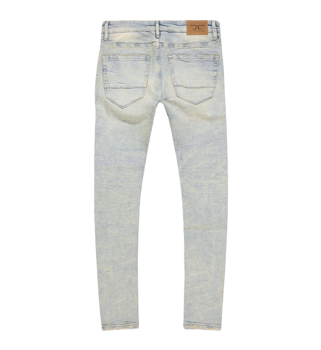 Jordan Craig Slim Taper Fit – Alexander Pure Denim — Cream Wash backside