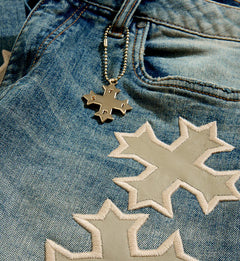 Super Skinny Stacked Eden Denim “Desert Storm” (JTF2266-DM)