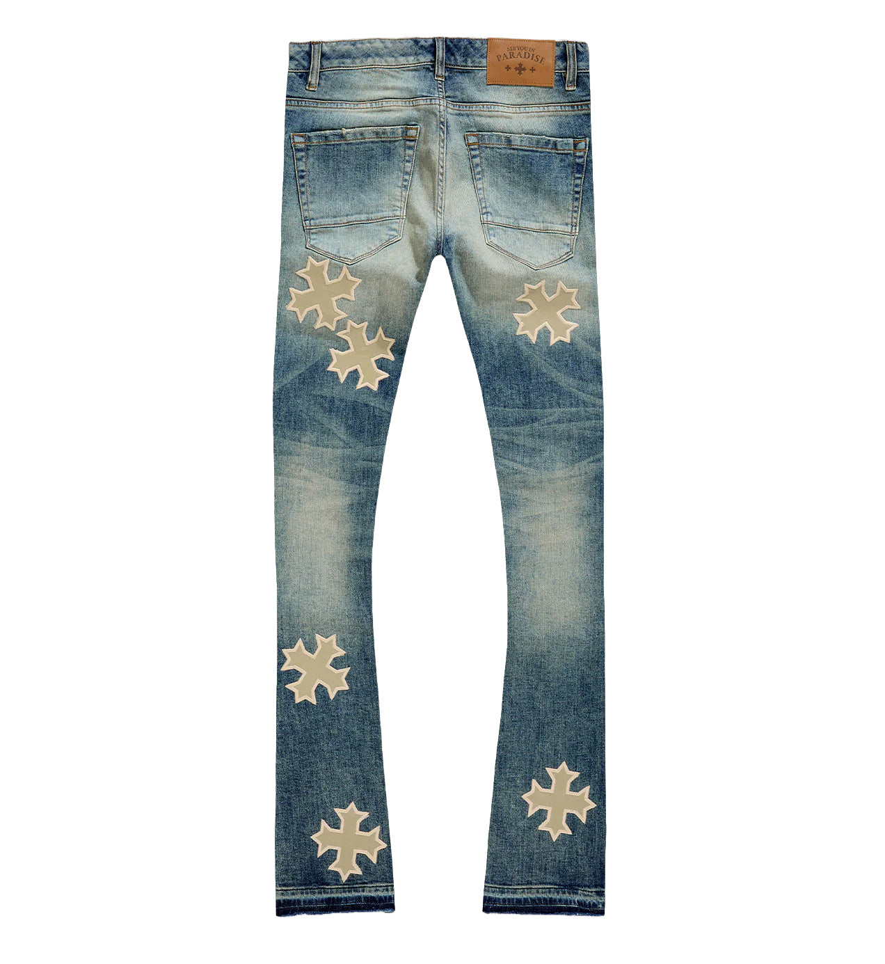Super Skinny Stacked Eden Denim “Desert Storm” (JTF2266-DM)