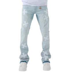 Super Skinny Stacked Eden Denim “Iced White” (JTF2266-IW)