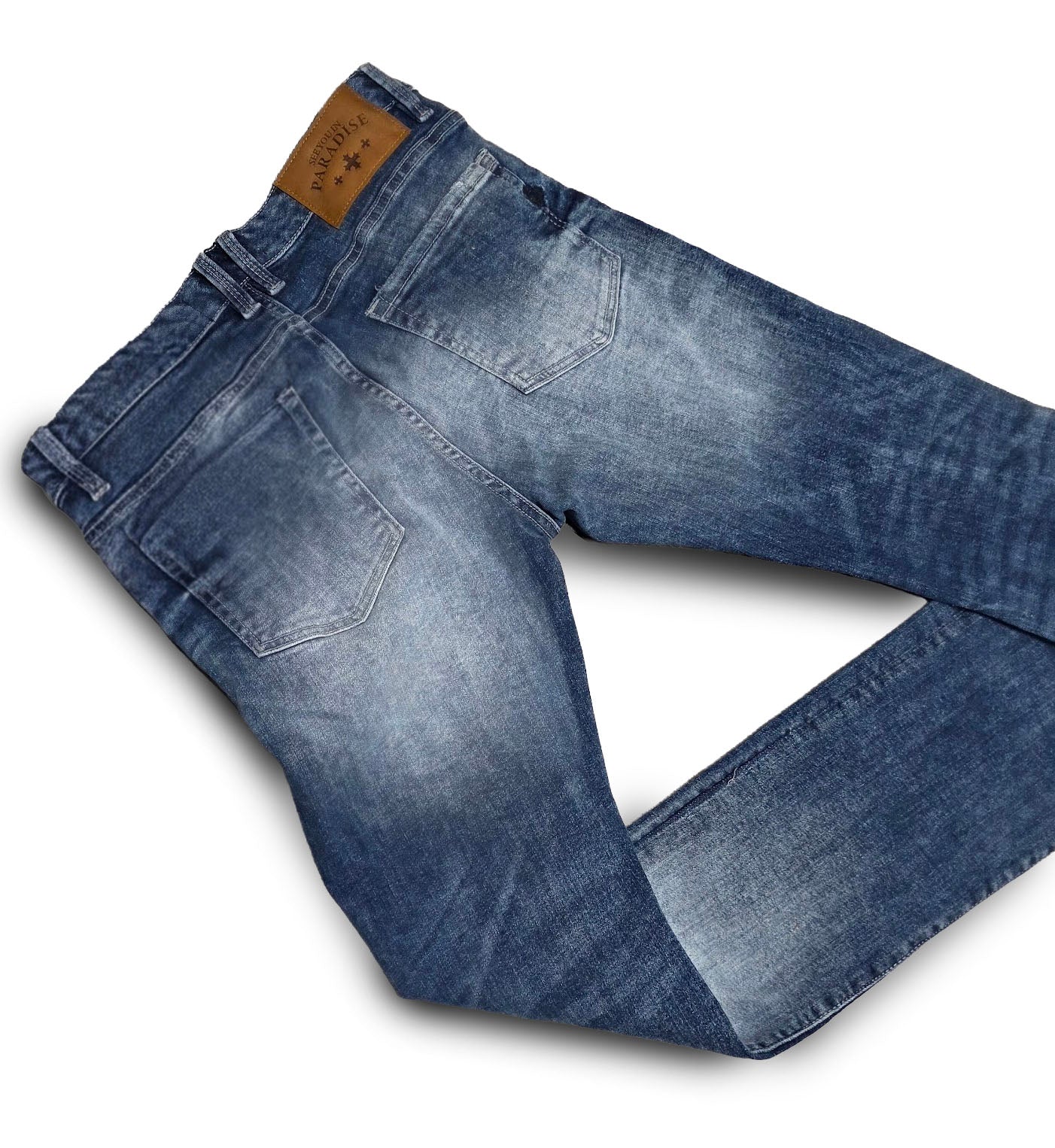 See You In Paradise Martin Stacked Denim “Aged Wash” (JTFP2324-54)