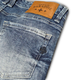 See You In Paradise Martin Stacked Denim “Aged Wash” (JTFP2324-54)